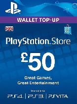Buy Playstation Network (PSN) Card £50 GBP Game Download
